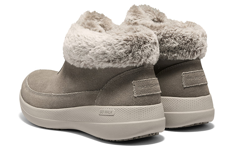 (WMNS) Skechers Go Walk Stability Boots 'Brown' 144664-DKTP