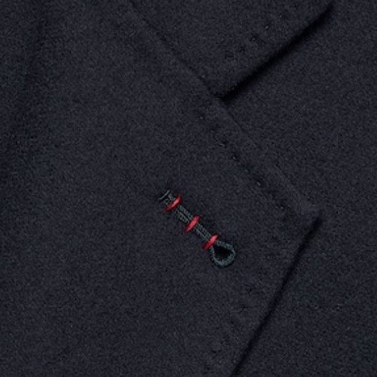 Gucci Lightweight Wool Jacket With Web Label 'Dark Blue' 770082-ZAKE3-4440