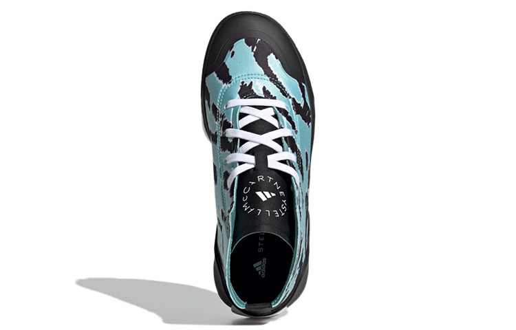 (WMNS) adidas Stella McCartney x adidas Treino Mid Graphic 'Black Blue' GZ4382