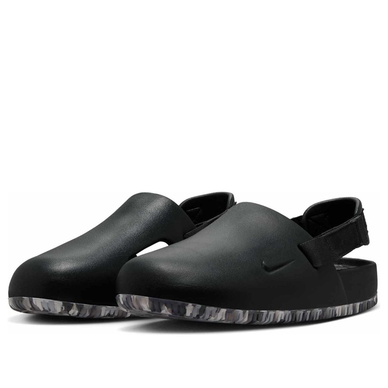 Nike Calm Mules 'Dark Smoke Grey Cement Grey' FD5130-006