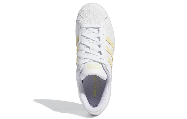 (WMNS) adidas Superstar 'White Easy Yellow' GY2073