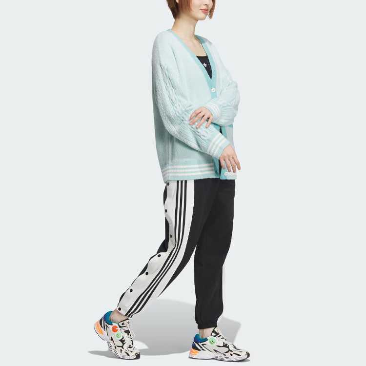 (WMNS) adidas originals V-Day Polo Sweater Asia Sizing 'Blue' JE8281