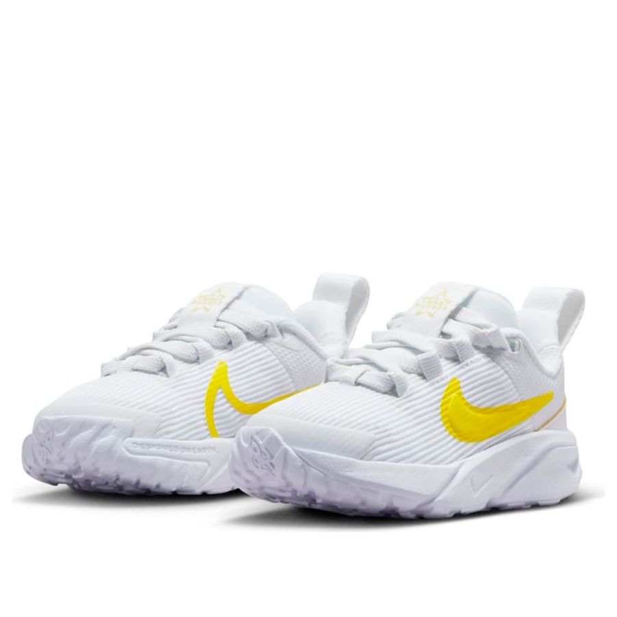 (TD) Nike Star Runner 4 Shoes 'Summit White Opti Yellow' DX7616-101