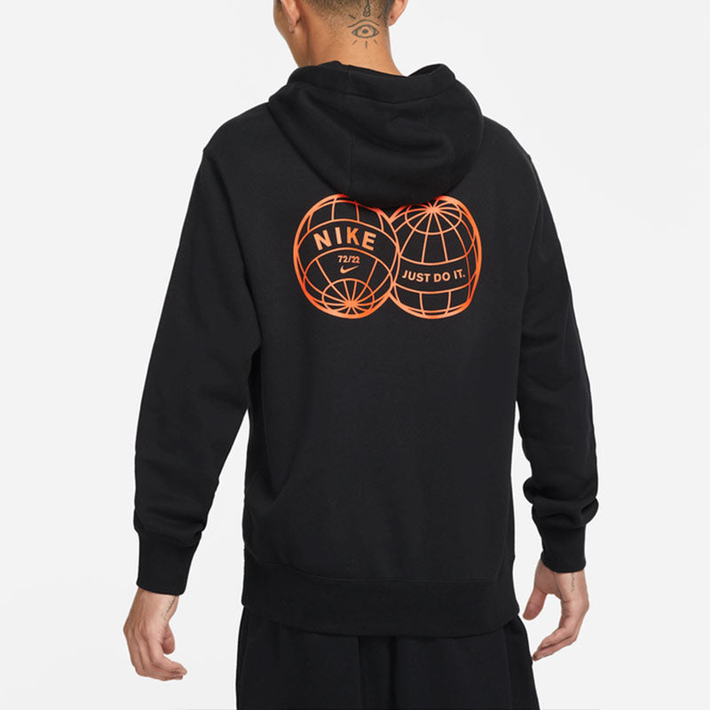 Nike CNY Chinese New Year's Edition Logo Printing Knit Fleece Black DQ5067-010
