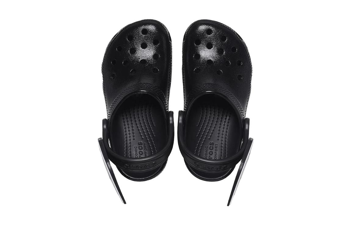 (TD) Crocs Classic I Am Bat Clogs 'Black White' 209232-001