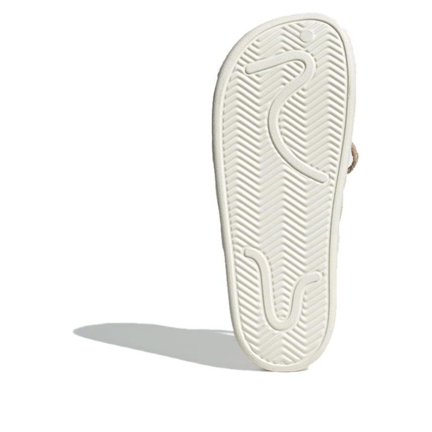 adidas Adilette Clogs Asia Sizing 'Cream White Tan' JQ2117