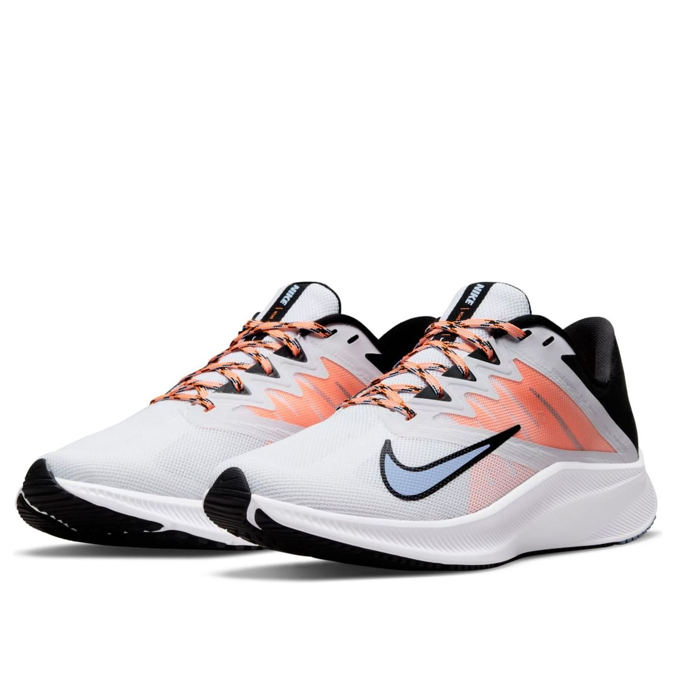 (WMNS) Nike Quest 3 'White Dutch Orange' CD0232-101