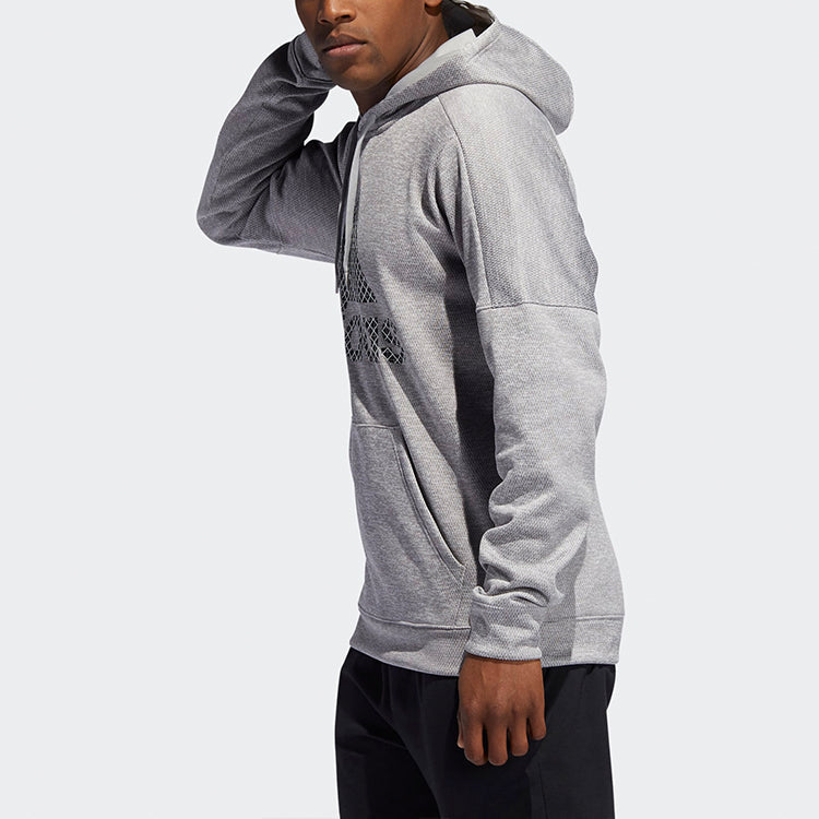 adidas Knit Training Sports Pullover Gray FR8277