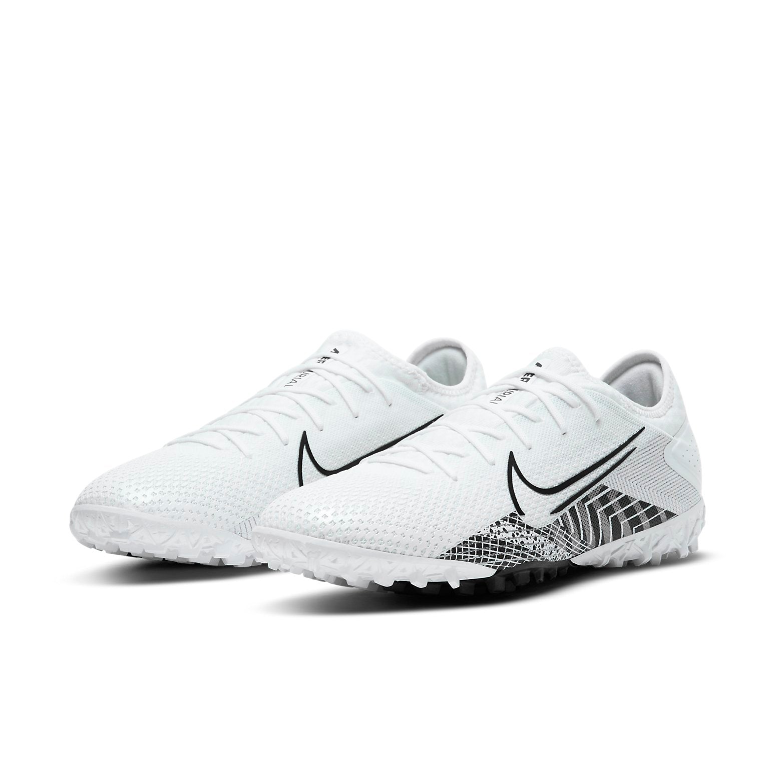 Nike Vapor 13 PRO MDS TF Turf Soccer Shoes White/Black CJ1307-110