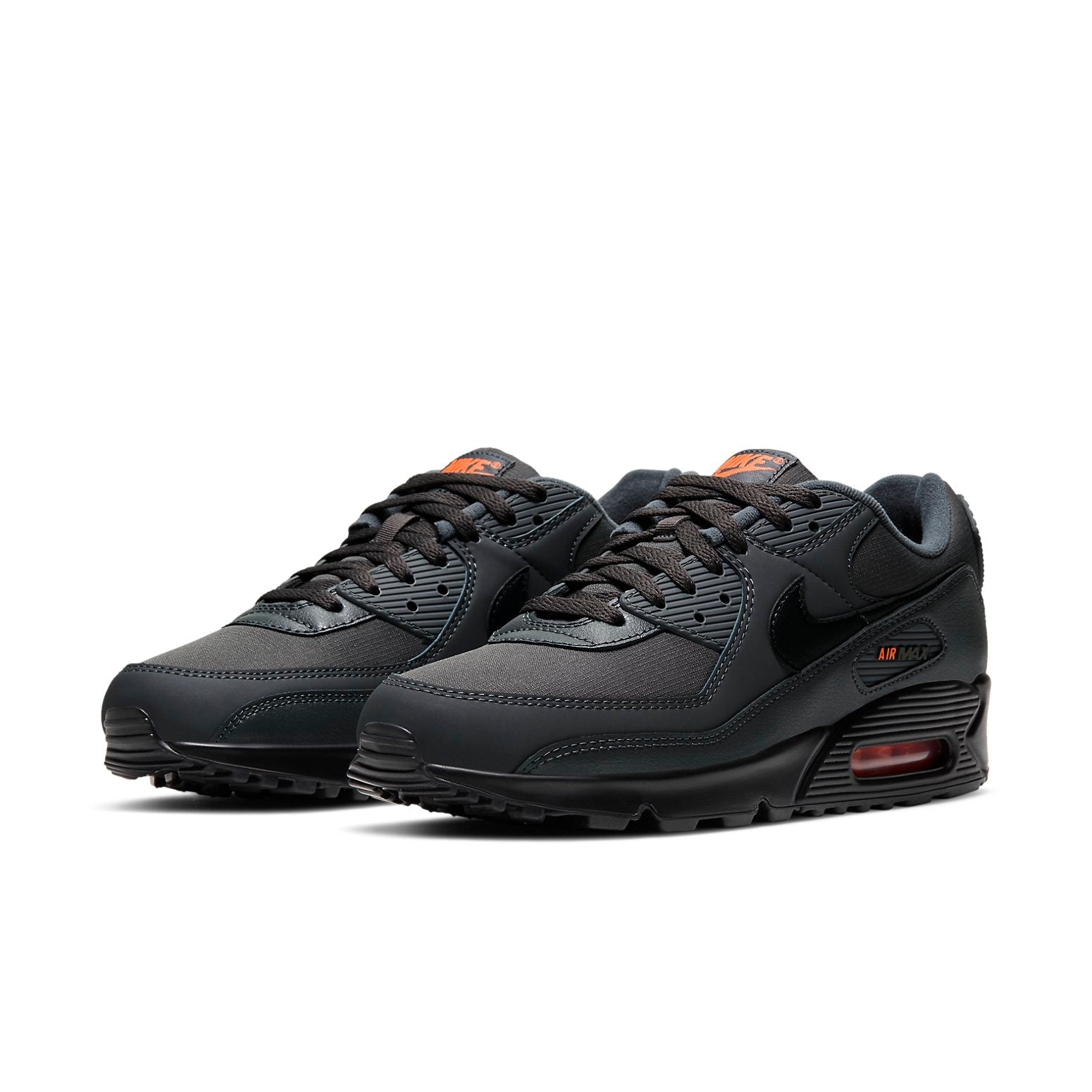 Nike Air Max 90 Shoe 'Black Orange' DC4116-001