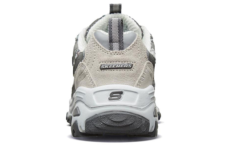 (WMNS) Skechers D'Lites 'Grey Beige' 9999196-CHAR