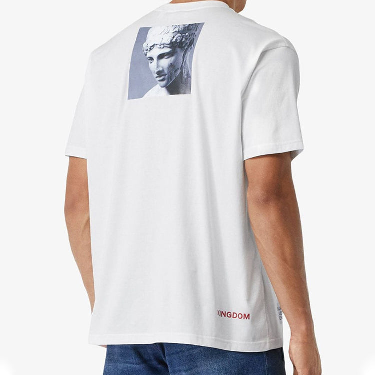Men's Burberry SS20 Large Short Sleeve White 8024733