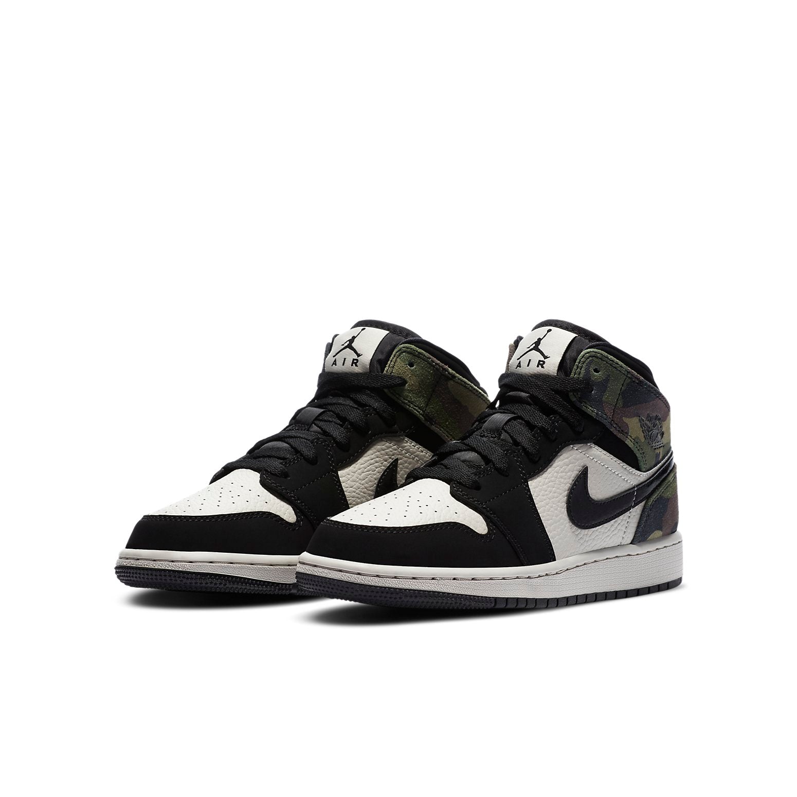 (GS) Air Jordan 1 Mid SE 'Camo' CW5550-001