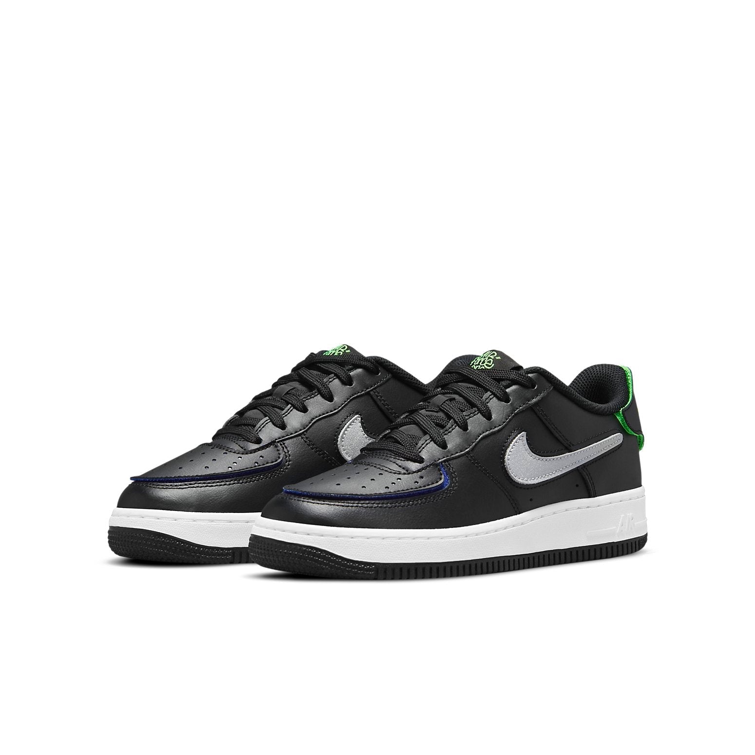 (GS) Nike Air Force 1/1 'Mix - Black' DH7341-001
