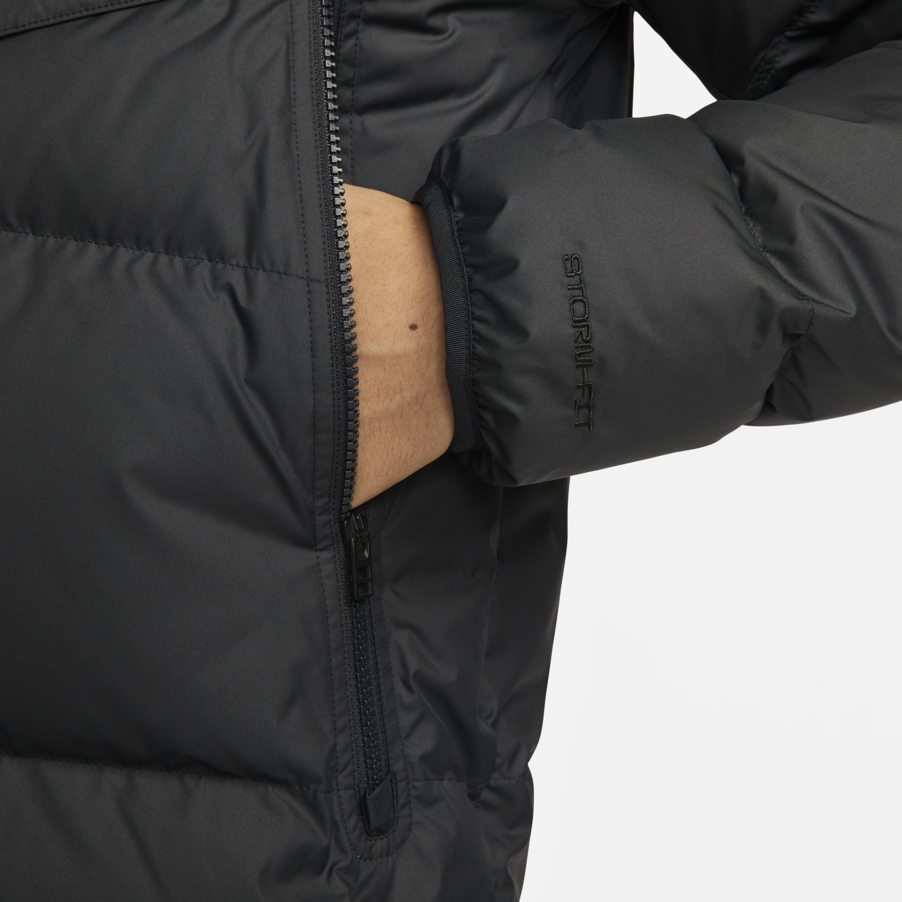 Nike Hooded Puffer Jacket Asia Sizing 'Black' DV1132-010