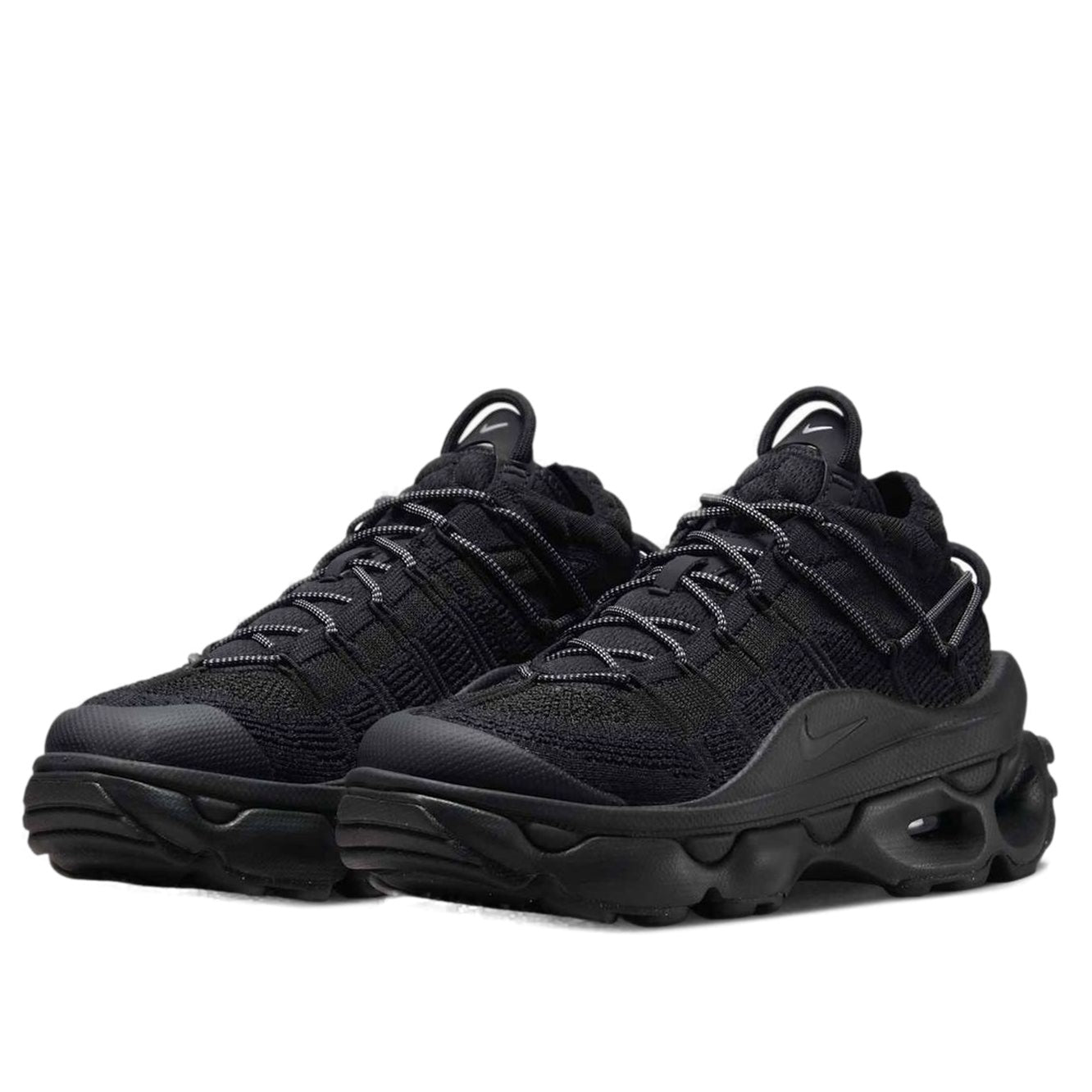 (WMNS) Nike Air Max Flyknit Venture 'Black Metallic Silver' FD2110-005