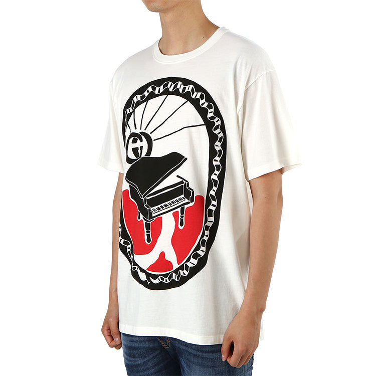 Gucci Printing Short Sleeve White 548334-XJAYY-9133