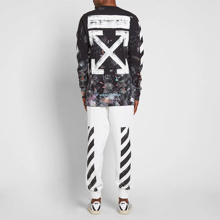 Off-White Fireworks Arrows Sketch Long Sleeve OMAB001F176200309901