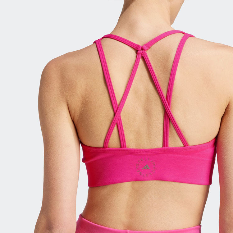 (WMNS) adidas By Stella McCartney TruePurpose Bra Asia Sizing 'Pink' IT5718