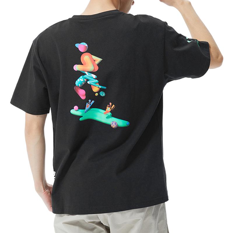 New Balance Artist Pack Velvet Spectrum Tee Asia Sizing 'Black' AMT21556-BK