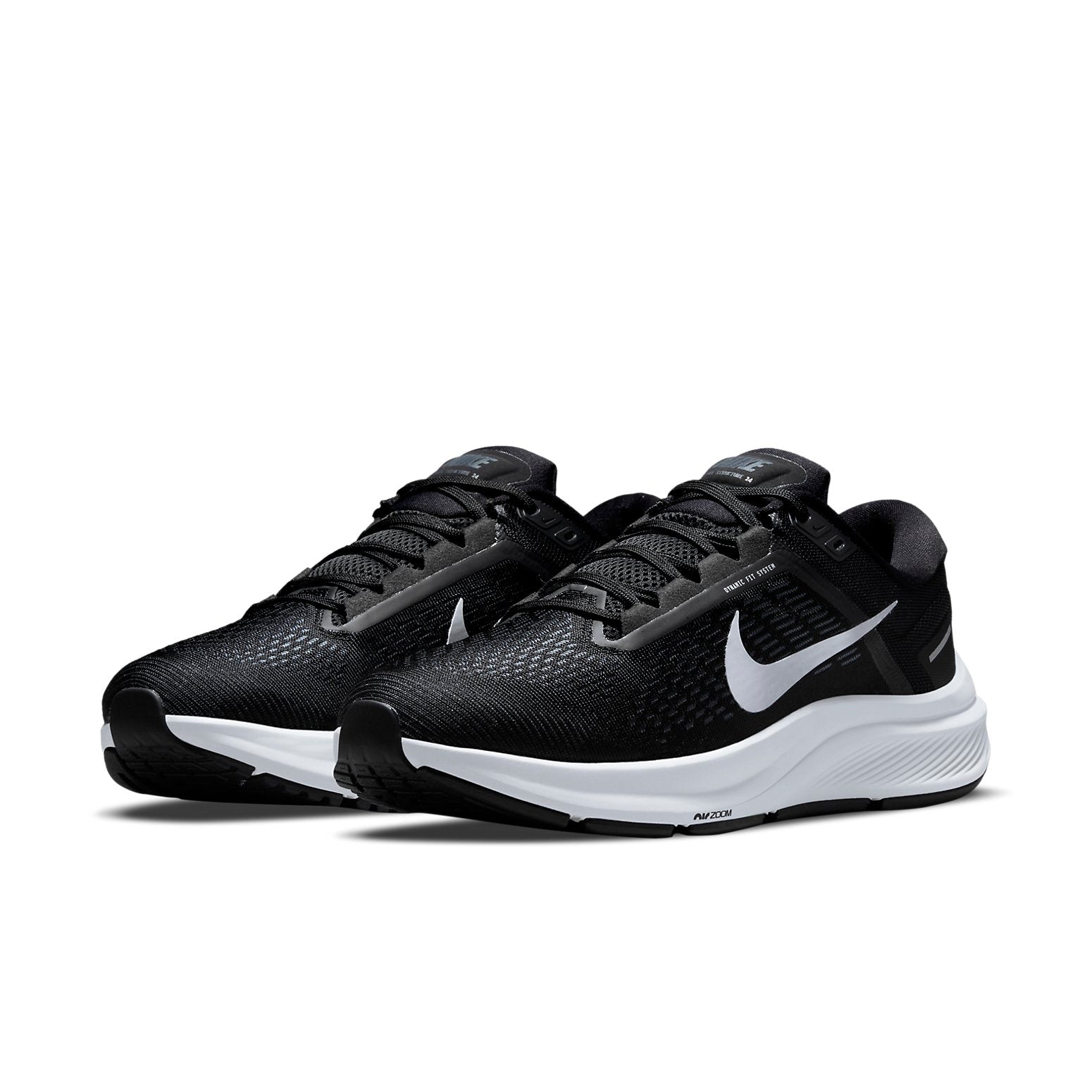 Nike Air Zoom Structure 24 'Black Metallic Silver' DA8535-002
