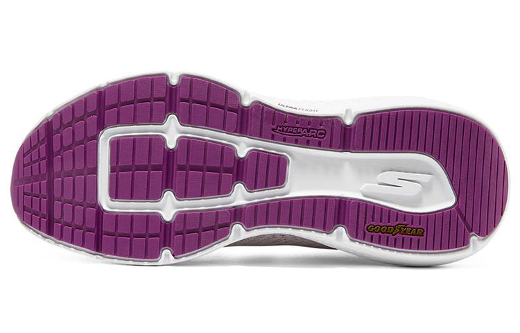 (WMNS) Skechers Go Run Supersonic 'White Purple' 172031-WHT