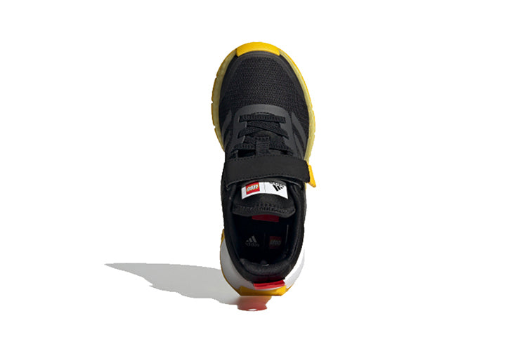 (PS) adidas LEGO x Sport Little Kid 'Black Yellow' FX2869