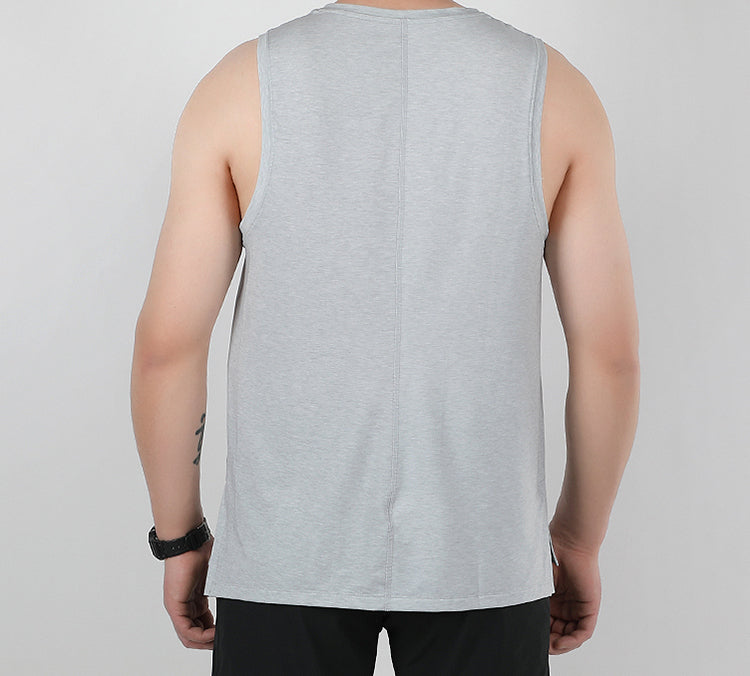 Men's Nike Yoga Dri-FIT Light Grey Vest BV4037-077