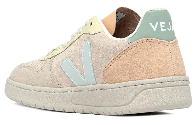 VEJA V-10 Suede 'Sable Menthol-Multico' VX0303135