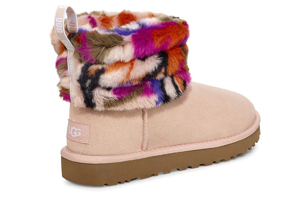 (WMNS) UGG Fluff Mini Quilted Motlee 1106071-MULT