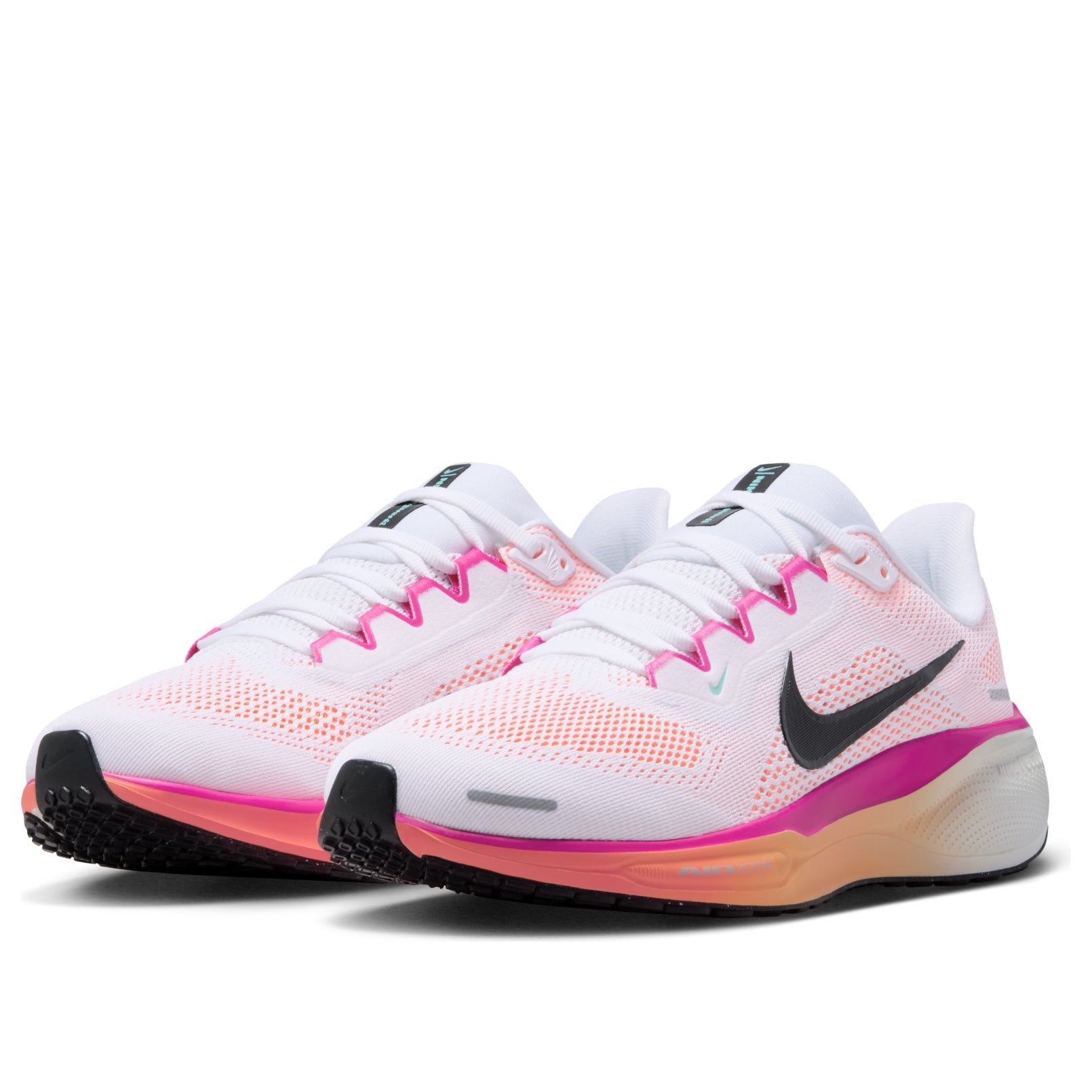 (WMNS) Nike Air Zoom Pegasus 41 'White Fire Pink Orange Pulse' FD2723-120