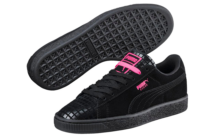 (WMNS) PUMA Suede Classic Street 2 'Black Pink' 366739-01