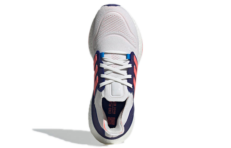 (WMNS) adidas Ultraboost 22 'White Turbo Indigo' GX5589