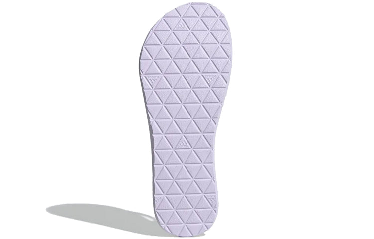 (WMNS) adidas Eezay Flip-Flops Purple White Slippers 'Purple White' EG2037