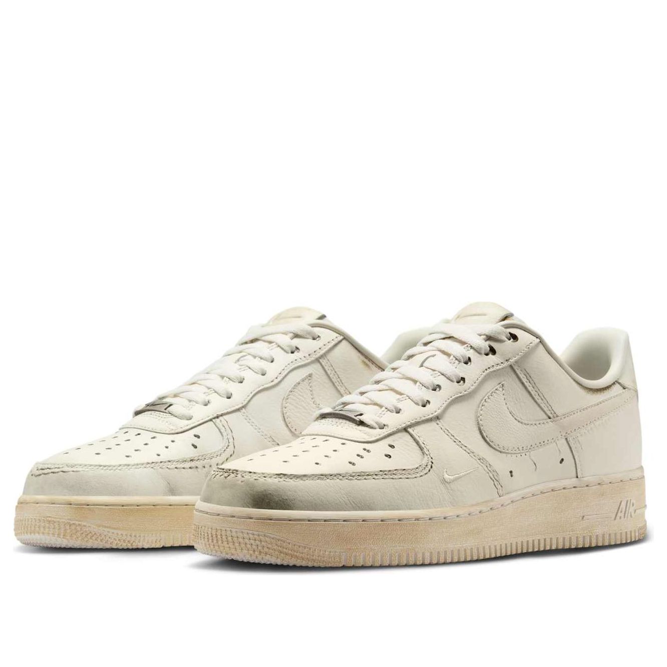 Nike x .SWOOSH Air Force 1 Low 'Dirty Triple White' HJ9346-100