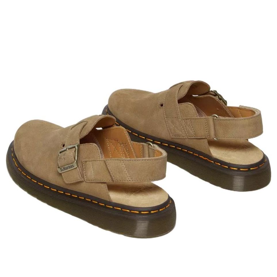 Dr. Martens Jorge II Tumbled Nubuck Leather Slingback Mules 'Tan' 31568439