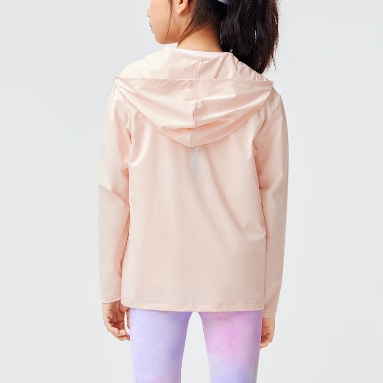 (GS) ASICS Logo Jacket 'Pink' 332241053089-0620