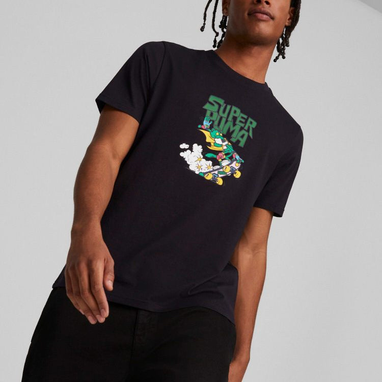 PUMA Classic Graphic T-Shirt 'Black' 621992-01