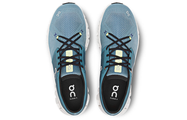On Running Cloud X 3 'Pewter White' 60.98255