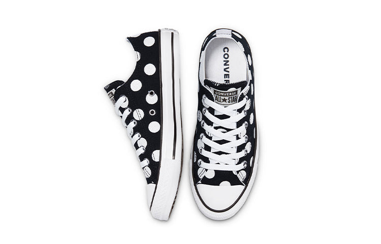 (WMNS) Converse Chuck Taylor All Star Low Top Dot Black/White 569385C
