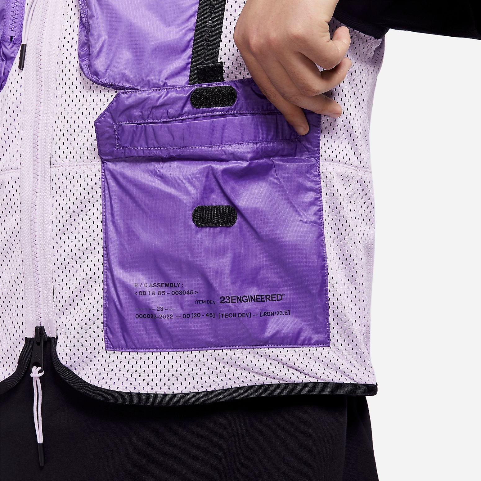Air Jordan 23 Engineered Utility Cargo Vest 'Purple' DM1387-530