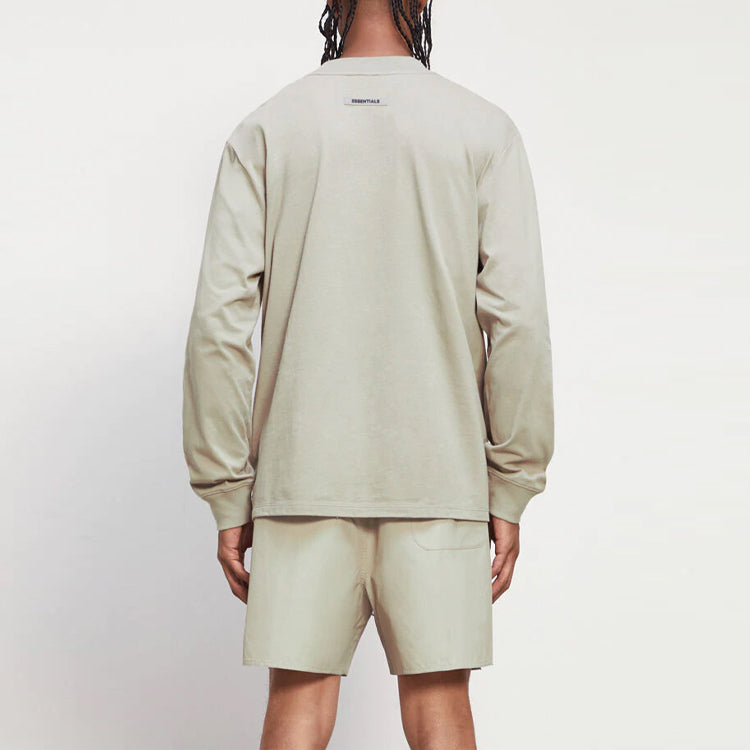 Fear of God Essentials FW20 Long Sleeve Tee 'Moss' FOG-FW20-293