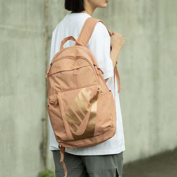 Nike ELEMENTAL Gold Logo Backpack 'Pink' CK0944-605