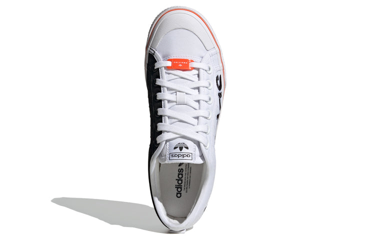 (WMNS) adidas Nizza Platform 'White Black' S42603