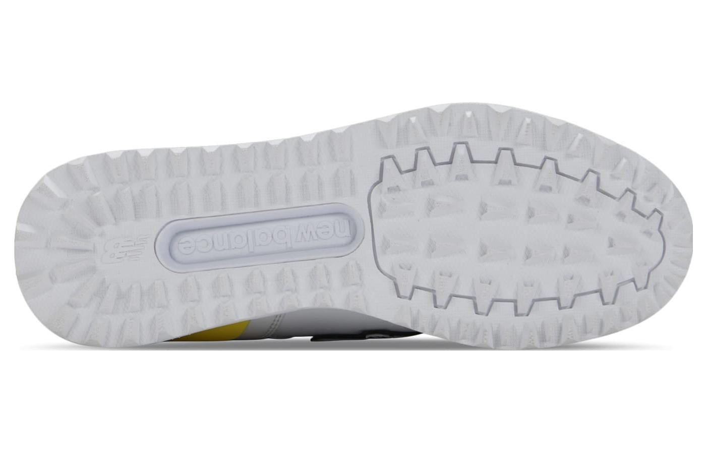 (WMNS) New Balance 574 BOA 2E Golf Shoes 'White Black Yellow' WGBS574A