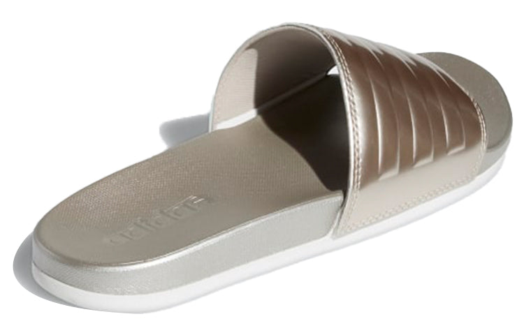 (WMNS) adidas Adilette Comfort Slide 'Champagne Metallic' FY7898