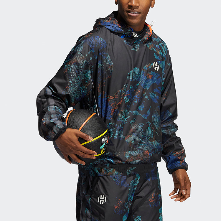 Men's adidas Hrdn Nxt Jkt Sports Jacket Black GH6696