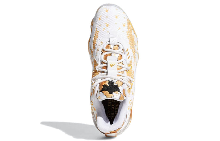 adidas Ric Flair x Dame 7 'White Gold Metallic' FX6616