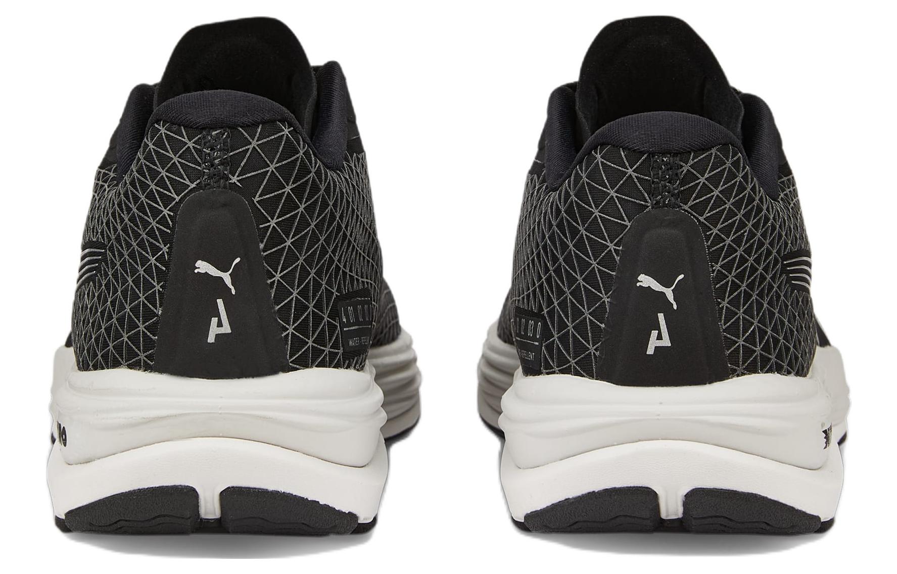 (WMNS) PUMA Velocity Nitro 2 Wtr 'Black White' 376918-01