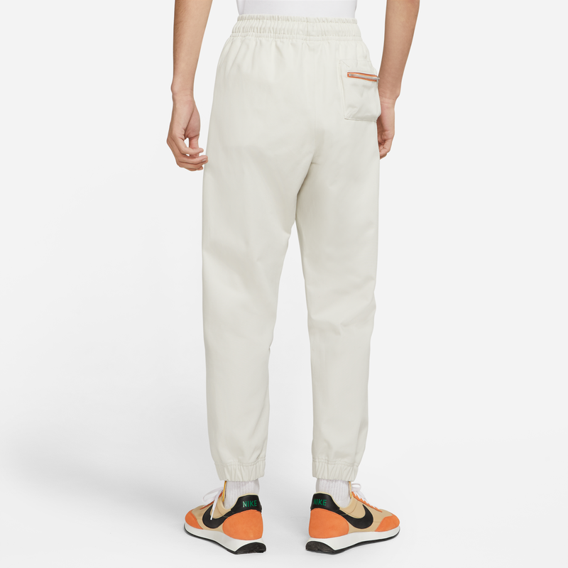 Men's Nike Woven Logo Printing Sports Pants/Trousers/Joggers Autumn White DR7832-072